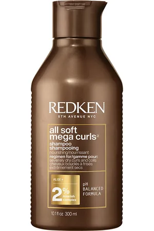 Redken ALL SOFT MEGA CURLS shampoo. Champú hidratante - Champú pelo rizado. Tipo de Cabello: Cabello Seco, Cabello Rizado. Formulación: Sin Parabenos, Sin Sulfatos, Sin Siliconas. Tendencias: Argán. Ingredientes: Argán