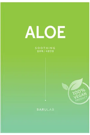 Barulab THE CLEAN vegan mask shoothing aloe. Tratamiento Facial Antifatiga - Mascarilla Facial. Edad: Entre 18 y 25 años, Entre 26 y 35 años, Entre 36 y 50 años, Más de 50 años, Menos de 18 años. Tipo de Piel: Sensible, Todo Tipo de Pieles. Tendenc
