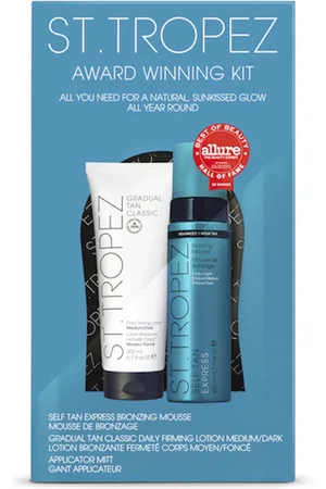 St. Tropez AWARD WINNING LOTE. Corporales. Texturas: Espuma/Mousse. Green Beauty: Ingredientes naturales, Vegano, Cruelty Free. Formato: Dosificador