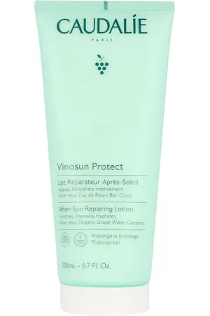 Caudalie VINOSUN leche reparadora after-sun. Corporales Faciales. Tipo de Piel: Todo Tipo de Pieles. Texturas: Crema. Formulación: No Comedogénico. Green Beauty: Ingredientes naturales, Vegano, Packaging sostenible, Cruelty Free. Producto de Parafar