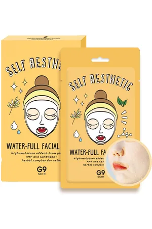 G9skin SELF AESTHETIC water-full facial mask. Tratamiento Facial Hidratante. Edad: Entre 26 y 35 años, Entre 36 y 50 años, Más de 50 años. Tipo de Piel: Seca, Normal, Todo Tipo de Pieles. Texturas: Gel. Formato: Monodosis. Tendencias: Ceramidas, C