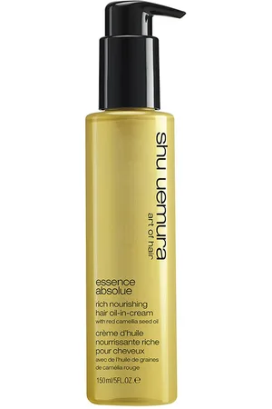 Shu Uemura ESSENCE ABSOLUE rich nourishing hair oil-in cream. Tratamiento hidratante pelo - Tratamiento antiencrespamiento. Tipo de Cabello: Cabello Seco. Texturas: Crema. Formato: Dosificador