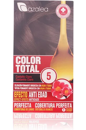 AZALEA WANG COLOR TOTAL. Tintes de pelo. Tipo de Cabello: Todo Tipo de Cabello. Tonos: 3 Castaño Oscuro, 4 Castaño, 5 Castaño Claro, 6 Rubio Oscuro, 7 Rubio, 8 Rubio Claro, 9 Rubio Clarísimo, 10 Rubio Platinado, Caoba, 6.3 Caramelo, Pelirrojos, Violin
