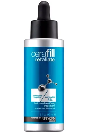 Redken CERAFILL RETALIATE STEMOXYDINE hair redensifying treatment. Tratamiento capilar. Texturas: Sérum. Tipo de Cabello: Cabello sin Volumen. Formato: Dosificador