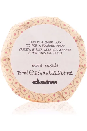 Davines MORE INSIDE shine wax. Producto de peinado - Producto de peinado. Tipo de Cabello: Todo Tipo de Cabello. Texturas: Crema