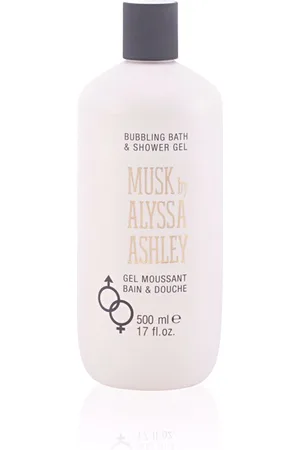 Alyssa Ashley MUSK bubbling bath & shower gel. Gel de baño. Tipo de Piel: Todo Tipo de Pieles. Texturas: Gel