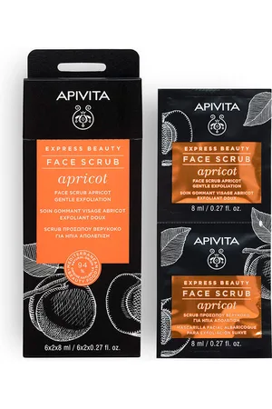 APIVITA Express Beauty Mascarilla facial exfoliante suave con albaricoque. Mascarilla Facial. Edad: Entre 18 y 25 años, Entre 26 y 35 años, Entre 36 y 50 años, Más de 50 años. Tipo de Piel: Todo Tipo de Pieles. Texturas: Crema. Green Beauty: Ingred