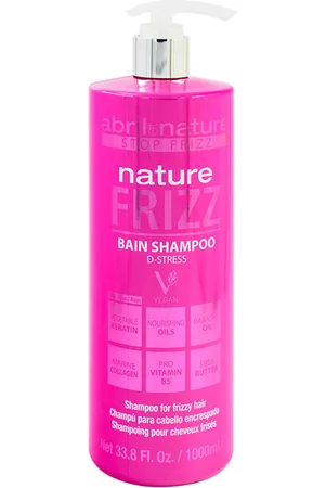 Abril Et Nature NATURE FRIZZ bain shampoo. Champú antiencrespamiento. Tipo de Cabello: Todo Tipo de Cabello, Cabello Seco. Texturas: Espuma/Mousse. Formato: Dosificador
