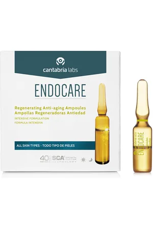 Cantabria Labs ENDOCARE ANTIAGING REGENERATION ampollas. Cremas Antiarrugas y Antiedad - Tratamiento Facial Antioxidante. Edad: Entre 26 y 35 años, Entre 36 y 50 años, Más de 50 años. Tipo de Piel: Todo Tipo de Pieles. Texturas: Sérum. Formato: Monodosis.