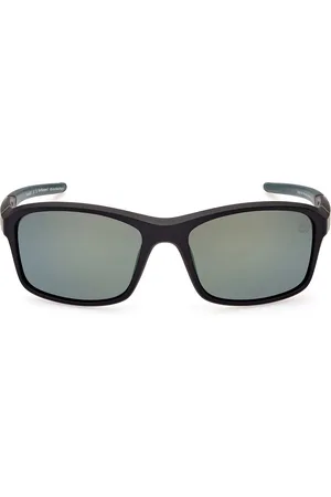 Timberland TB9293 02R. Gafas de Sol para adultos. Tipo de gafas: Clásicas, Rectangulares, Polarizadas. Color: Negro