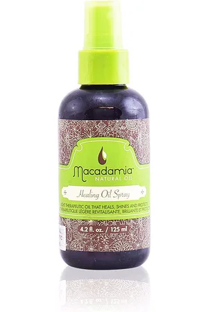 Macadamia HEALING OIL spray. Tratamiento hidratante pelo. Texturas: Aceite. Tipo de Cabello: Cabello sin Volumen. Formato: Spray
