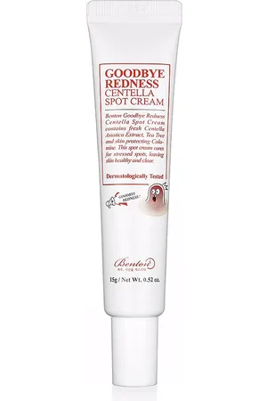 Benton GOODBYE REDNESS CENTELLA spot cream. Tratamiento Acné, Poros y puntos negros. Edad: Entre 18 y 25 años, Entre 26 y 35 años, Entre 36 y 50 años, Más de 50 años, Menos de 18 años. Tipo de Piel: Sensible, Acneica. Texturas: Crema. Green Beauty