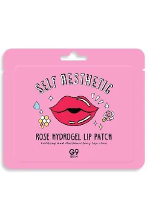 G9skin SELF AESTHETIC rose hydrogel lip patch. Bálsamo labial. Texturas: Gel. Formato: Parche. Tendencias: Vitamina E, Ácido Hialurónico, Vitamina C, Colágeno, Miel