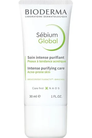 Bioderma SEBIUM GLOBAL soin intense purifiant. Tratamiento Acné, Poros y puntos negros. Edad: Entre 18 y 25 años, Entre 26 y 35 años, Menos de 18 años. Tipo de Piel: Grasa, Acneica. Formulación: Hipoalergénico, Sin Parabenos, No Comedogénico. Produc