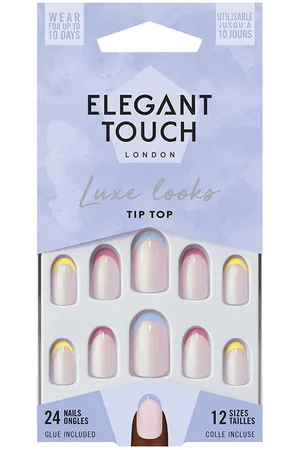 Elegant Touch LUXE LOOKS 24 nails with glue oval limited ed. Uñas postizas y complementos. Green Beauty: Vegano