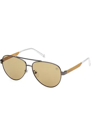 Timberland TB9331 06E. Gafas de Sol para adultos. Tipo de gafas: Clásicas, Aviador. Color: Plateado