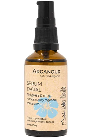 Arganour FACIAL SERUM piel grasa. Tratamiento Acné, Poros y puntos negros. Edad: Entre 18 y 25 años, Entre 26 y 35 años, Entre 36 y 50 años, Más de 50 años, Menos de 18 años. Tipo de Piel: Grasa. Green Beauty: Ingredientes naturales