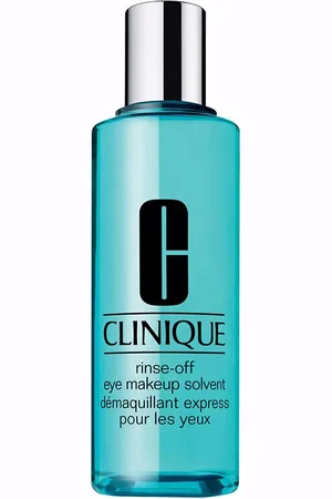 Clinique RINSE OFF eye make-up solvent. Desmaquillante. Tipo de Piel: Sensible, Todo Tipo de Pieles. Texturas: Loción. Formulación: Hipoalergénico, Sin Fragancia