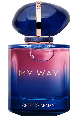 Giorgio Armani MY WAY PARFUM vaporizador refillable. Perfume - Recargable. Familias Olfativas: Amaderada, Floral. Green Beauty: Packaging sostenible, Recarga y rellenable