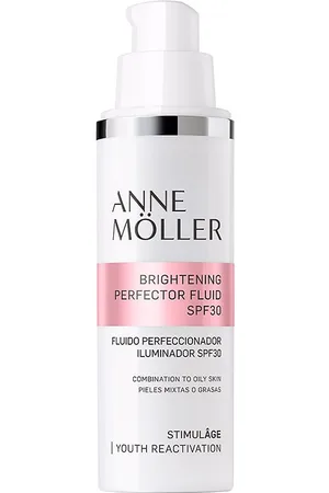 Anne Möller STIMULÂGE brightening perfector fluid SPF30. Cremas Antimanchas. Edad: Entre 36 y 50 años. Tipo de Piel: Mixta, Grasa, Todo Tipo de Pieles. Tratamiento: Día. Texturas: Fluido. Protección SPF: Alta SPF 30