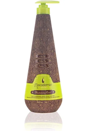 Macadamia MOISTURIZING rinse. Hidratantes y nutritivos. Tipo de Cabello: Todo Tipo de Cabello. Formulación: Sin Parabenos, Sin Sulfatos. Formato: Dosificador