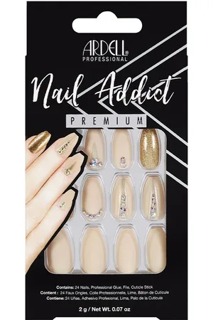 Ardell NAIL ADDICT nude jeweled. Uñas postizas y complementos. Green Beauty: Cruelty Free