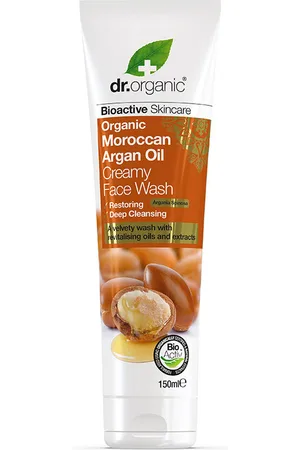 Dr Organic ARGÁN limpiador facial. Limpiador facial. Tipo de Piel: Seca, Normal. Texturas: Gel. Tendencias: Argán. Ingredientes: Argán. Green Beauty: Vegano