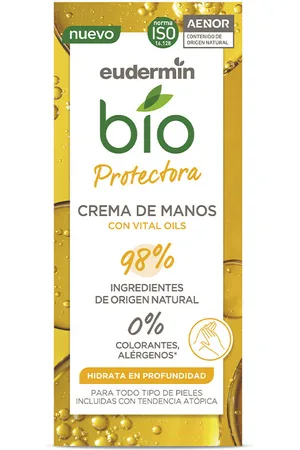 Eudermin Manos Bio crema protectora. Tratamientos y cremas manos