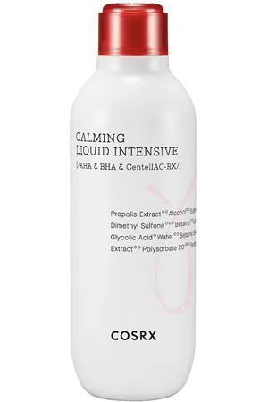 COSRX CALMING liquid intensive. Tónico facial. Tipo de Piel: Grasa, Acneica. Texturas: Líquido. Tendencias: Centella asiática, Cosmética Coreana, Skinimalism. Ingredientes: Centella asiática. Green Beauty: Vegano, Cruelty Free