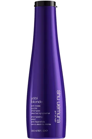 Shu Uemura YUBI BLONDE violet perfector shampoo. Champú color. Tipo de Cabello: Cabello Teñido, Cabello con Mechas, Cabello Rubio. Texturas: Gel