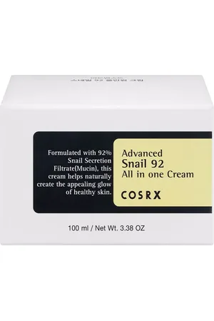 COSRX ADVANCED SNAIL 92 all in one cream. Tratamiento Facial Hidratante. Edad: Entre 18 y 25 años, Entre 26 y 35 años, Entre 36 y 50 años, Más de 50 años, Menos de 18 años. Tipo de Piel: Todo Tipo de Pieles. Texturas: Crema. Tendencias: Mucina de