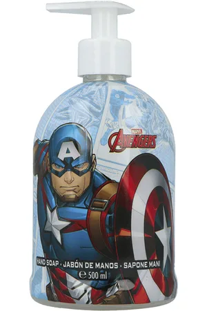 Cartoon Capitan America jabón de manos. Jabón de manos