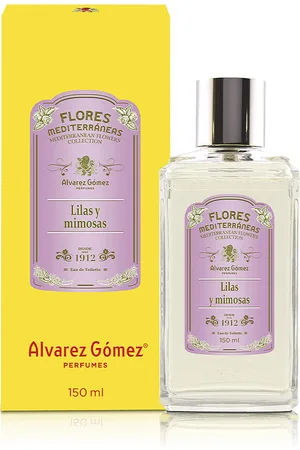 Alvarez Gómez FLORES MEDITERRANEAS lilas y mimosas. Eau de Toilette - Colonia. Familias Olfativas: Fresca, Floral
