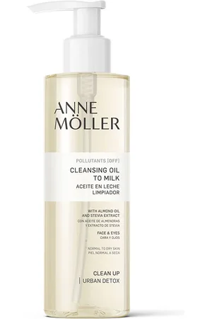 Anne Möller CLEAN UP cleansing oil to milk. Tratamiento Facial Hidratante. Edad: Entre 18 y 25 años, Entre 26 y 35 años, Entre 36 y 50 años, Más de 50 años, Menos de 18 años. Tipo de Piel: Seca, Normal. Texturas: Leche, Aceite. Formato: Dosificador. Te