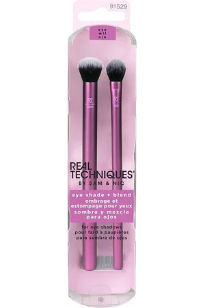 Real Techniques EYE SHADE + BLEND DUO. Set de maquillaje. Green Beauty: Vegano, Cruelty Free