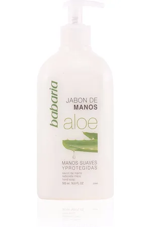 Babaria ALOE VERA jabón liquido manos. Jabón de manos. Tipo de Piel: Todo Tipo de Pieles. Formato: Dosificador. Tendencias: Aloe Vera. Ingredientes: Aloe Vera