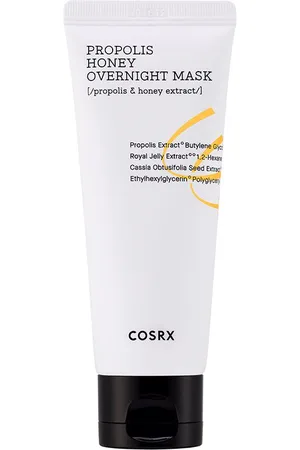 COSRX PROPOLIS HONEY overnight mask. Mascarilla Facial. Edad: Entre 18 y 25 años, Entre 26 y 35 años, Entre 36 y 50 años, Más de 50 años, Menos de 18 años. Tipo de Piel: Seca. Tratamiento: Noche. Texturas: Crema. Tendencias: Cosmética Coreana. Gr