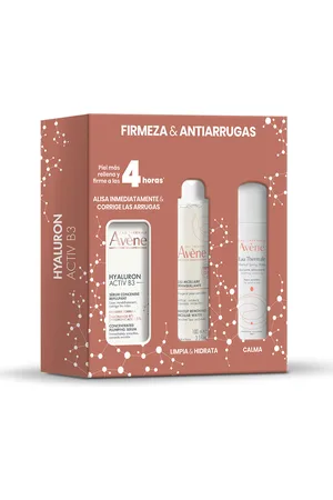 Avène HYALURON ACTIV B3 SÉRUM + MICELAR + AGUA TERMAL LOTE. Set cosmética facial. Edad: Entre 36 y 50 años, Más de 50 años. Tipo de Piel: Sensible, Todo Tipo de Pieles. Texturas: Sérum. Green Beauty: Ingredientes naturales. Formato: Dosificador.