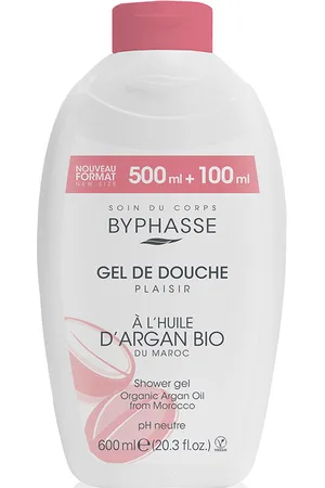Byphasse PLAISIR GEL DE DUCHA aceite de argán bio. Gel de baño. Tipo de Piel: Todo Tipo de Pieles. Texturas: Gel. Formulación: pH Neutro. Tendencias: Argán. Ingredientes: Argán