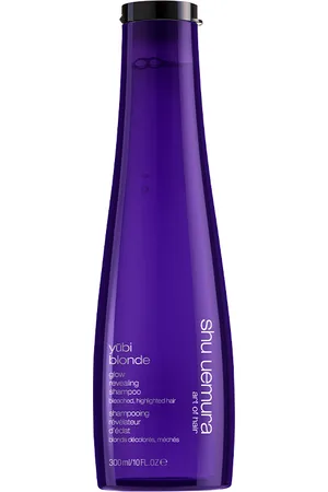 Shu Uemura YUBI BLONDE luminosity revealing shampoo. Champú brillo - Champú color. Tipo de Cabello: Cabello Teñido, Cabello con Mechas, Cabello Rubio. Texturas: Gel