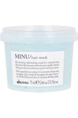 Davines MINU mask. Mascarilla para el pelo. Tipo de Cabello: Cabello Teñido, Cabello con Mechas. Texturas: Crema. Tendencias: Virales de TikTok