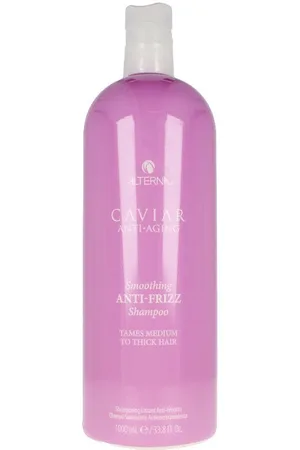 Alterna CAVIAR SMOOTHING ANTI-FRIZZ shampoo back bar. Champú antiencrespamiento - Champú alisador. Tipo de Cabello: Todo Tipo de Cabello. Tendencias: Caviar