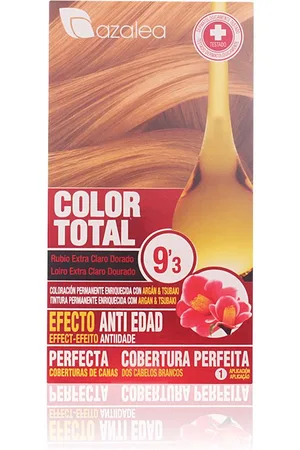 AZALEA WANG COLOR TOTAL. Tintes de pelo. Tonos: 3 Castaño Oscuro, 4 Castaño, 5 Castaño Claro, 6 Rubio Oscuro, 7 Rubio, 8 Rubio Claro, 9 Rubio Clarísimo, 10 Rubio Platinado, Caoba, 6.3 Caramelo, Pelirrojos, Violin