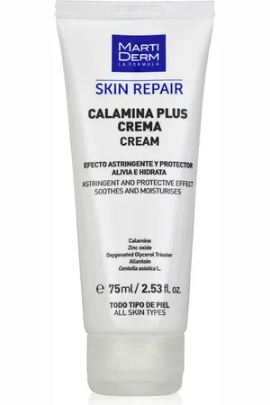 Martiderm SKIN REPAIR CALAMINA PLUS crema. Tratamiento Facial anti rojeces. Edad: Entre 18 y 25 años, Entre 26 y 35 años, Entre 36 y 50 años, Más de 50 años, Menos de 18 años. Tipo de Piel: Sensible, Todo Tipo de Pieles. Texturas: Crema. Producto de