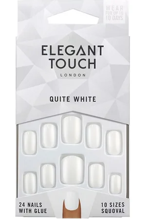 Elegant Touch POLISHED COLOUR 24 nails with glue squoval. Uñas postizas y complementos. Tendencias: Virales de TikTok