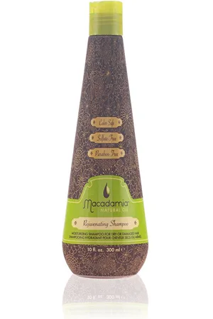 Macadamia REJUVENATING shampoo. Champú hidratante. Tipo de Cabello: Cabello Seco, Cabello Dañado. Formulación: Sin Sulfatos, Sin Siliconas. Green Beauty: Cruelty Free