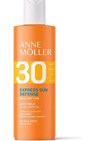 Anne Möller EXPRESS body milk SPF30. Protector solar corporal. Texturas: Leche. Protección SPF: Alta SPF 30