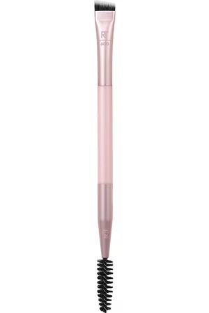 Real Techniques DUAL-ENDED brow brush. Brocha de maquillaje