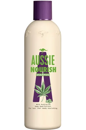 Aussie HEMP nourish shampoo. Champú hidratante. Tipo de Cabello: Cabello Seco. Green Beauty: Cruelty Free