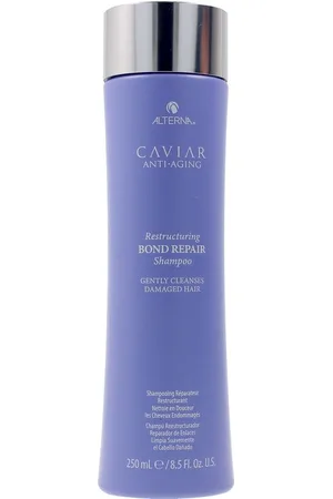 Alterna CAVIAR RESTRUCTURING BOND repair shampoo back bar. Champú antirrotura - Champú hidratante - Champú color. Tipo de Cabello: Cabello Seco, Cabello Dañado, Cabello Teñido, Cabello con Mechas. Texturas: Crema. Formulación: Sin Parabenos, Sin Su
